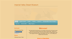 Desktop Screenshot of ivdesertmuseum.org