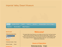 Tablet Screenshot of ivdesertmuseum.org